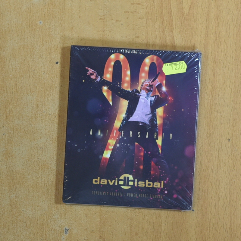 DAVID BISBAL - 2O ANIVERSARIO - DVD