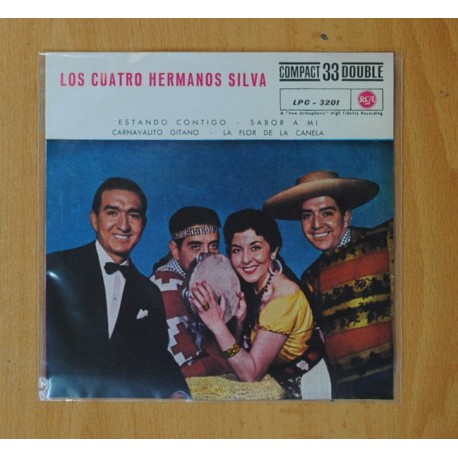 [249230] LOS CUATRO HERMANOS SILVA - ESTANDO CONTIGO + 3 - EP
