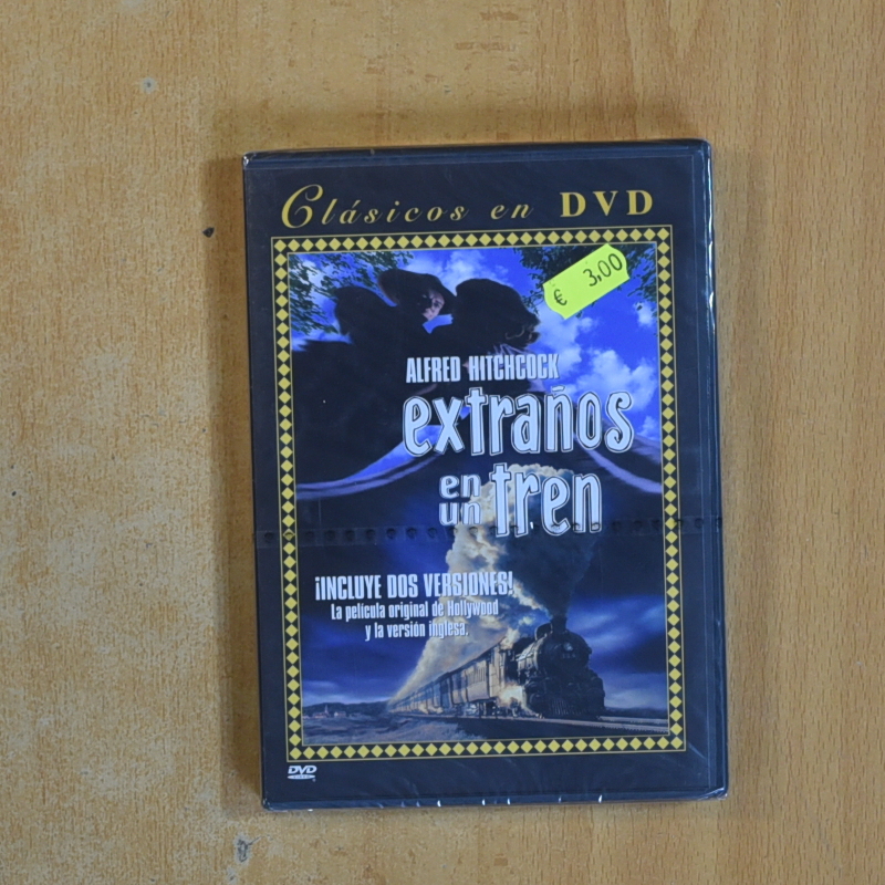 EXTRAÑOS EN UN TREN - DVD