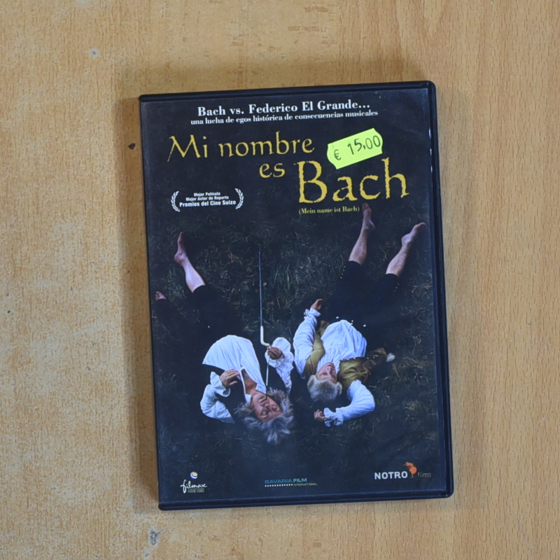 MI NOMBRE ES BACH - DVD