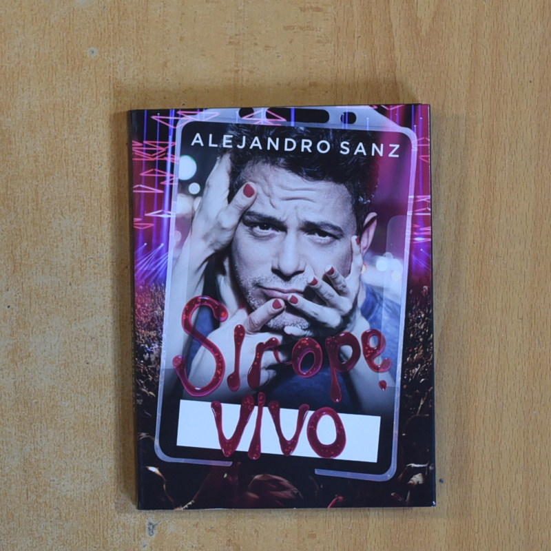 ALEJANDRO SANZ - SIROPE VIVO - DVD