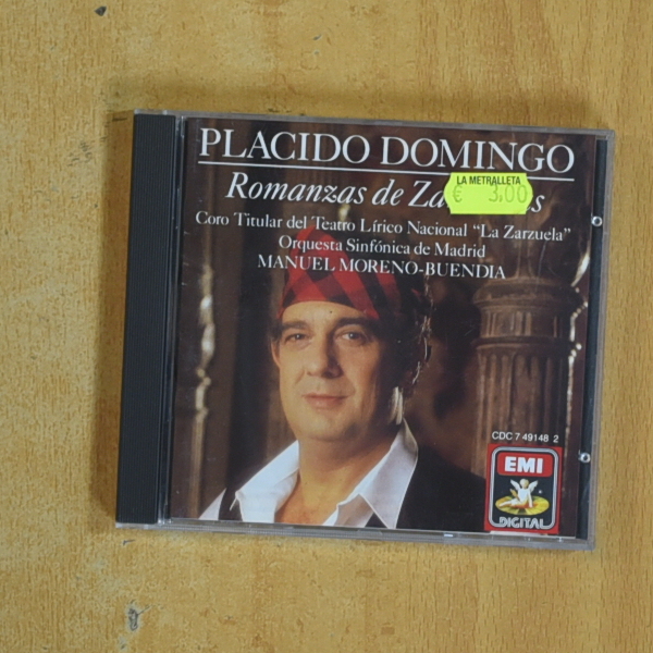 [418451] PLACIDO DOMINGO - ROMANZAS DE ZARZUELAS - CD