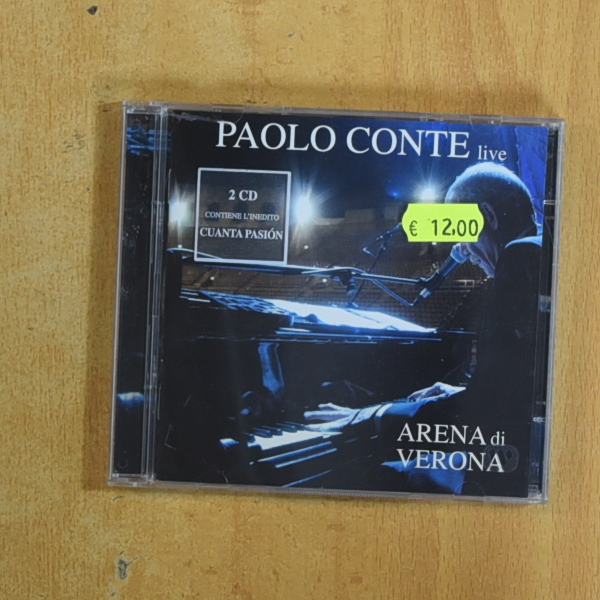 [418472] PAOLO CONTE - LIVE ARENA DI VERONA - CD