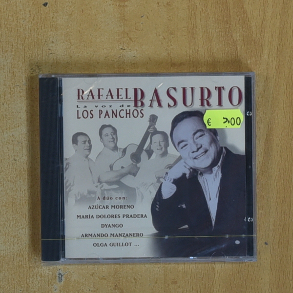 LOS PANCHOS - RAFAEL BASURTO LA VOZ DE LOS PANCHOS - CD