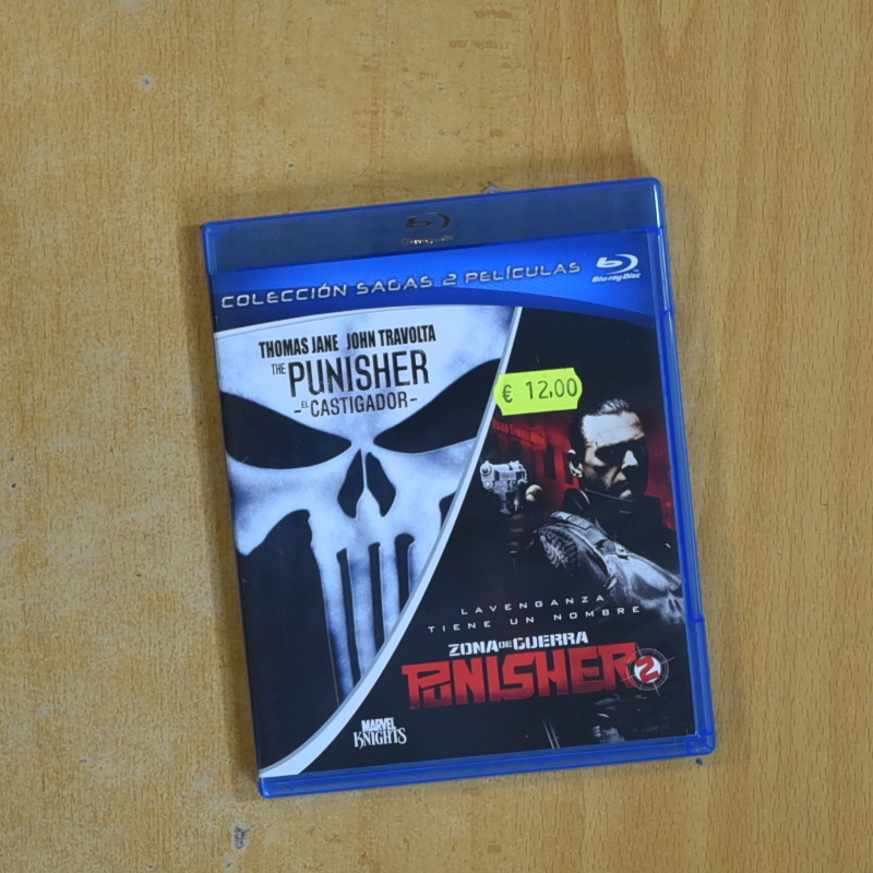 [418548] THE PUNISHER / PUNISHER 2 ZONA DE GUERRA - BLURAY
