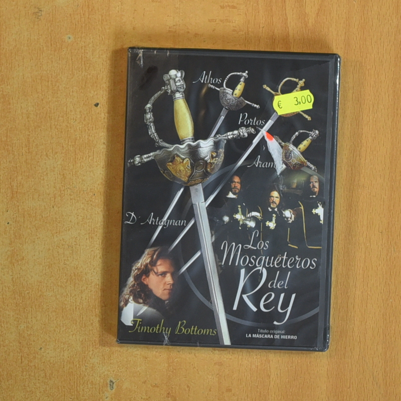 LOS MOSQUETEROS DEL REY - DVD