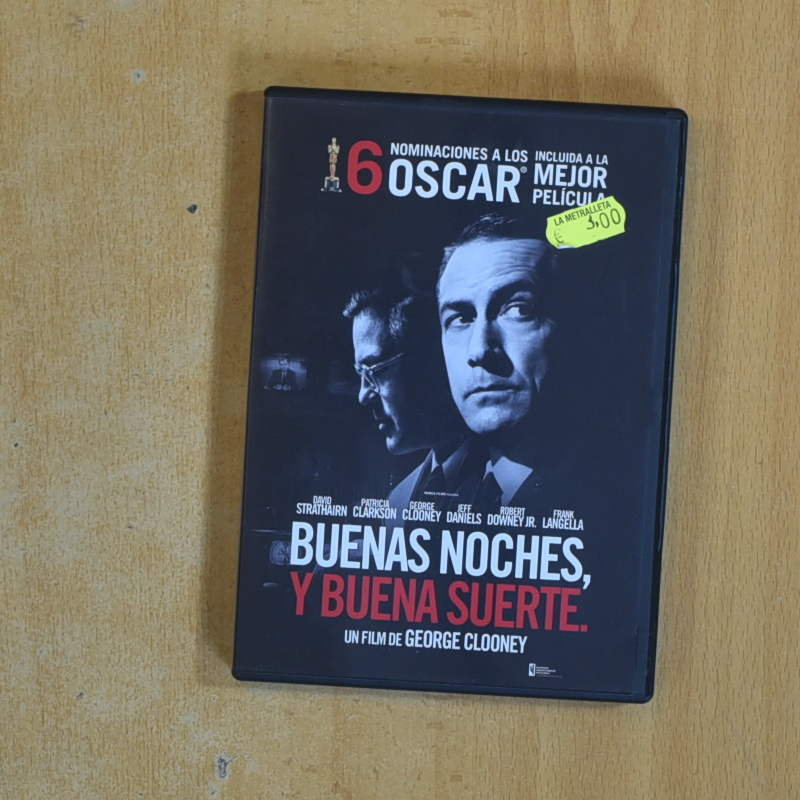 BUENAS NOCHES Y BUENA SUERTE - DVD