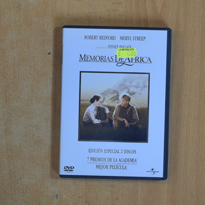 MEMORIAS DE AFRICA - DVD