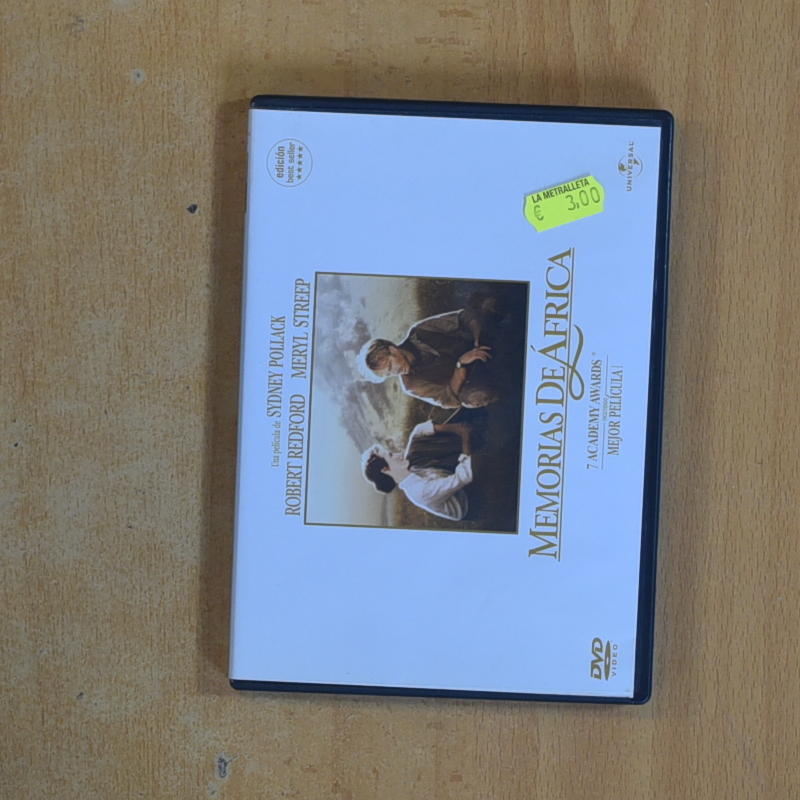 MEMORIAS DE AFRICA - DVD