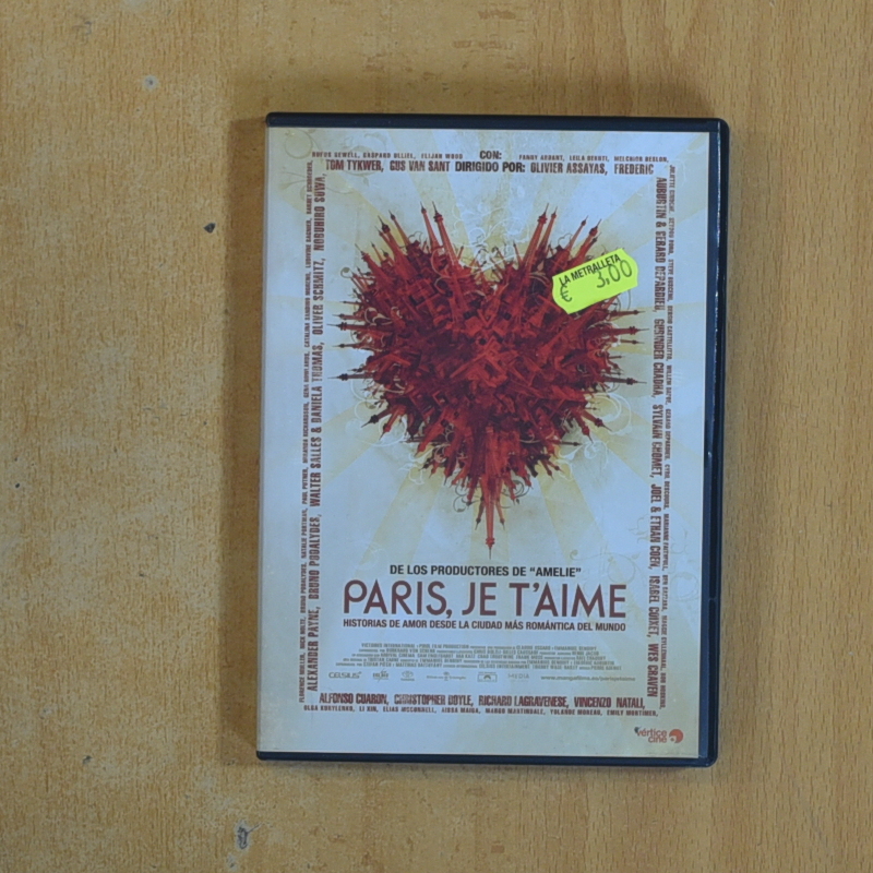 PARIS JE T AIME - DVD