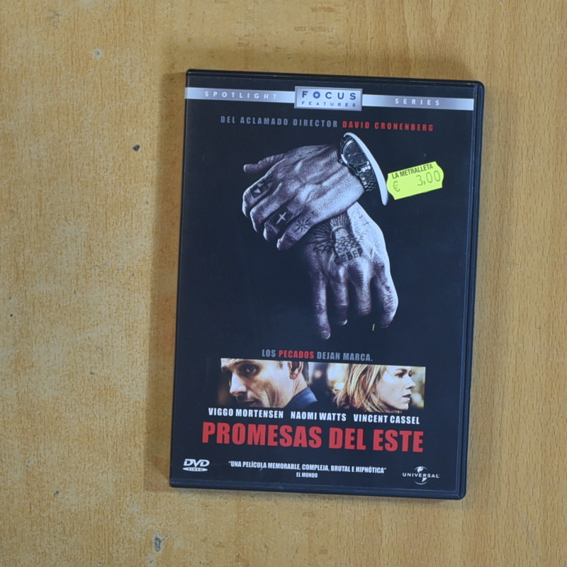 PROMESAS DEL ESTE - DVD