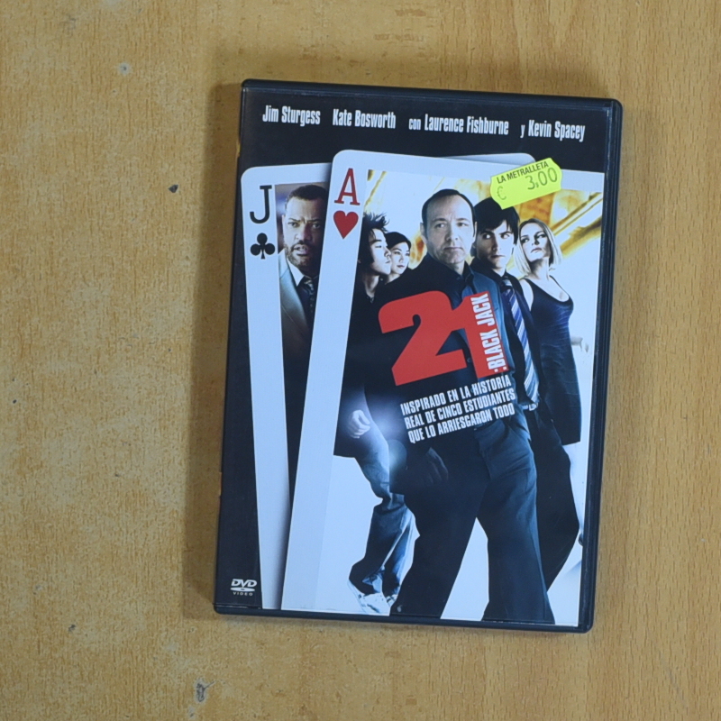 [418796] 21 BLACK JACK - DVD