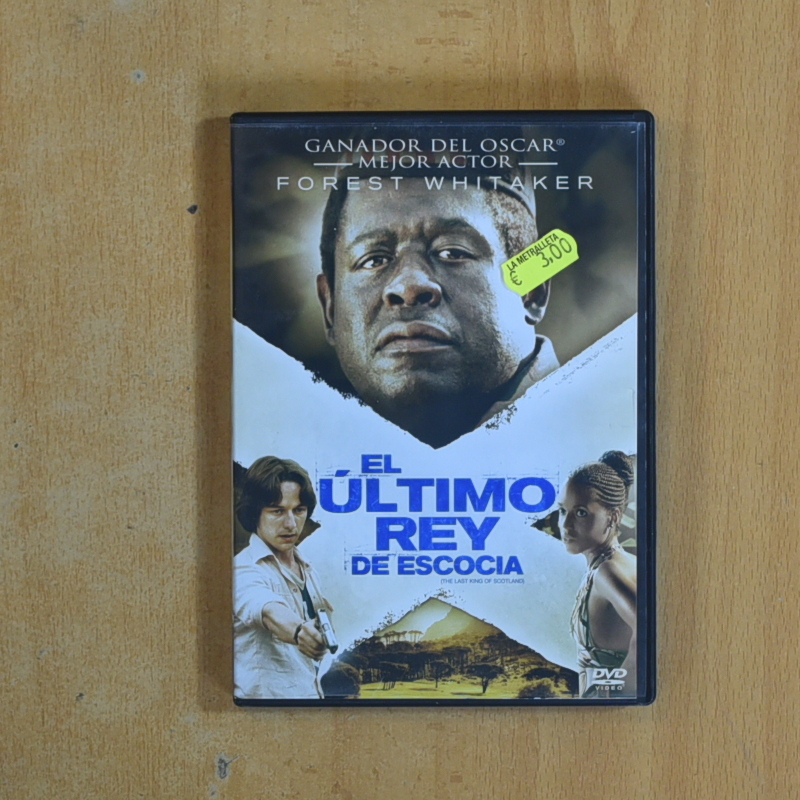 EL ULTIMO REY DE ESCOCIA - DVD