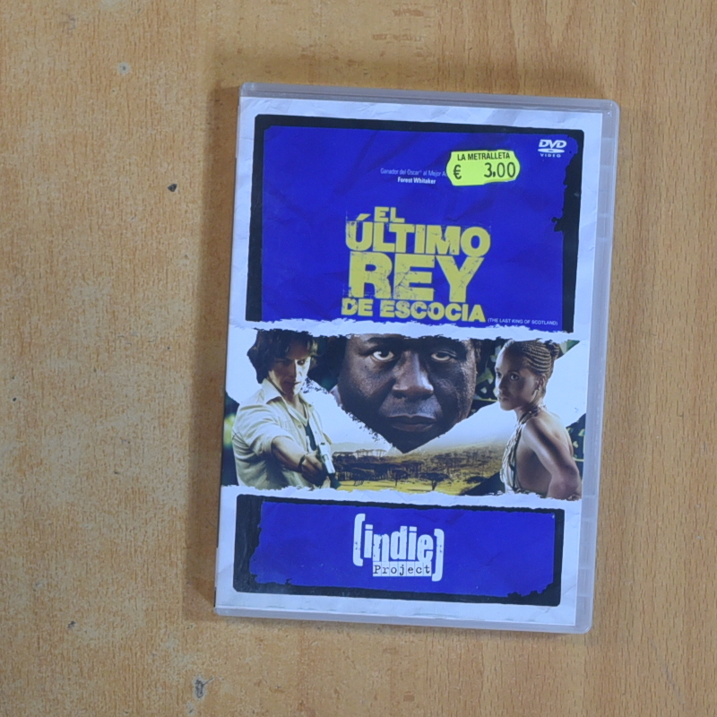 EL ULTIMO REY DE ESCOCIA - DVD