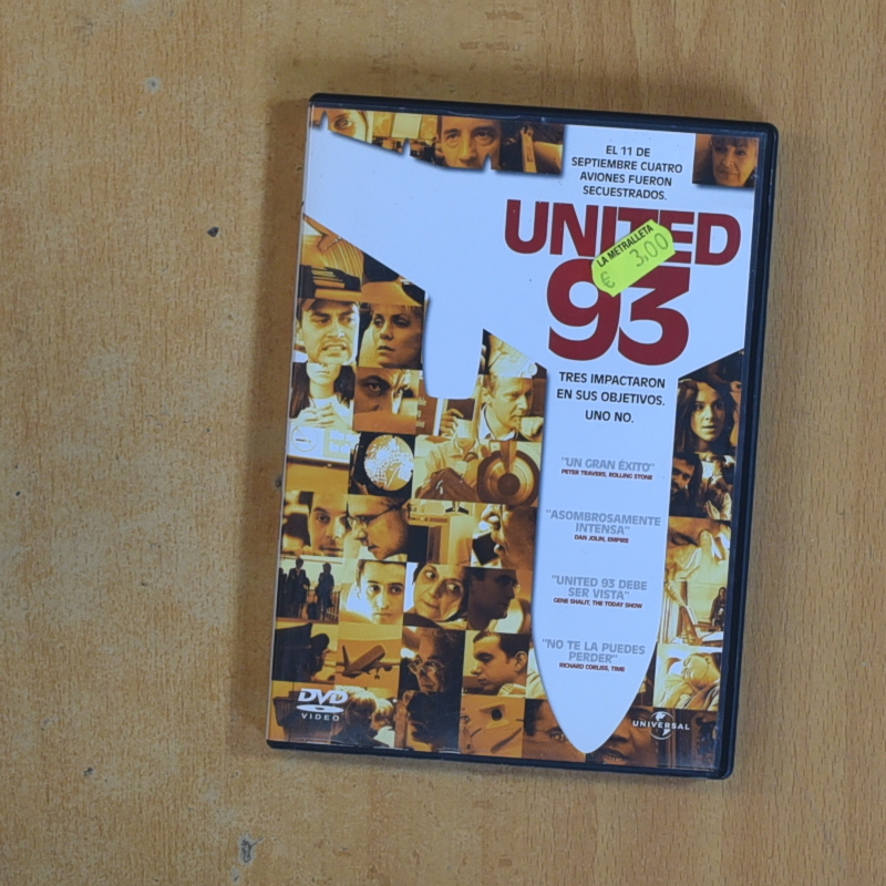 UNITED 93 - DVD