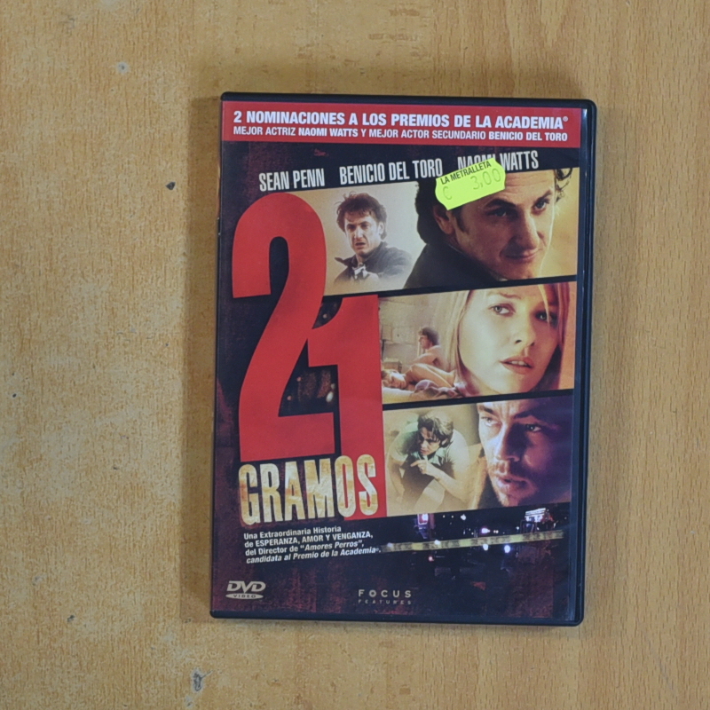 21 GRAMOS - DVD