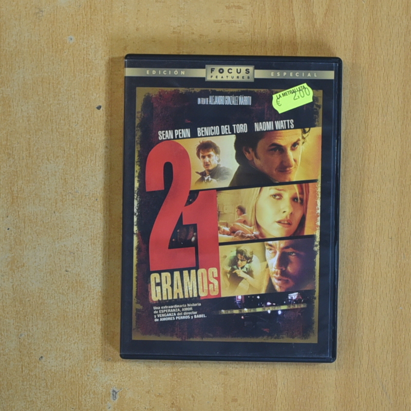 21 GRAMOS - DVD