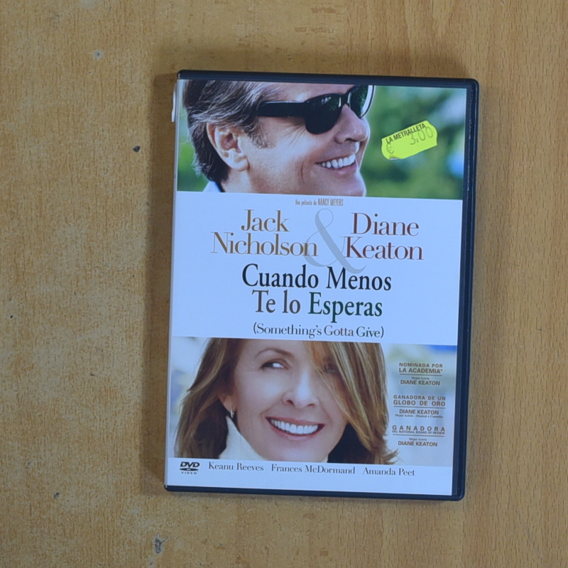 [418844] CUANDO MENOS TE LO ESPERAS - DVD