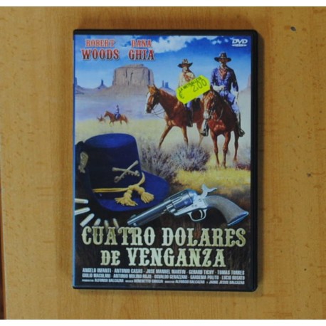 [1026663] CUATRO DOLARES DE VENGANZA - DVD