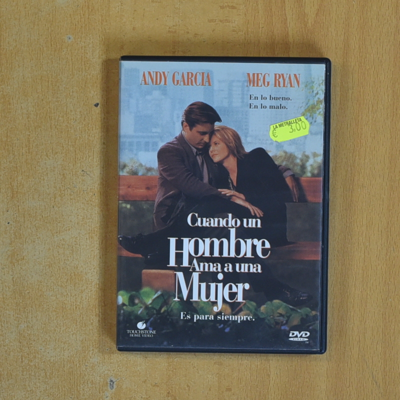CUANDO UN HOMBRE AMA A UNA MUJER - DVD