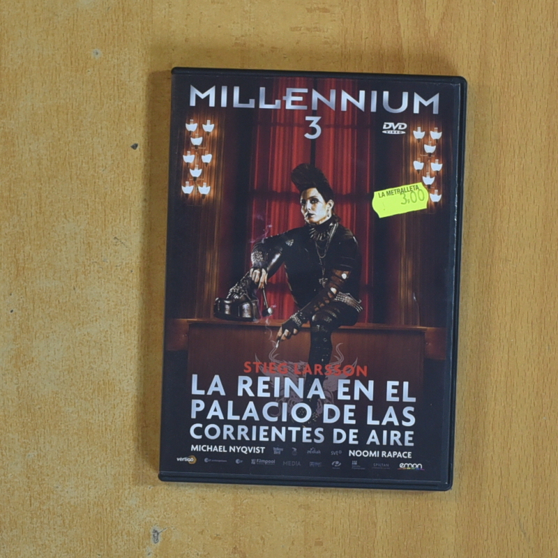 LA REINA EN EL PALACIO DE LAS CORRIENTES DE AIRE - DVD