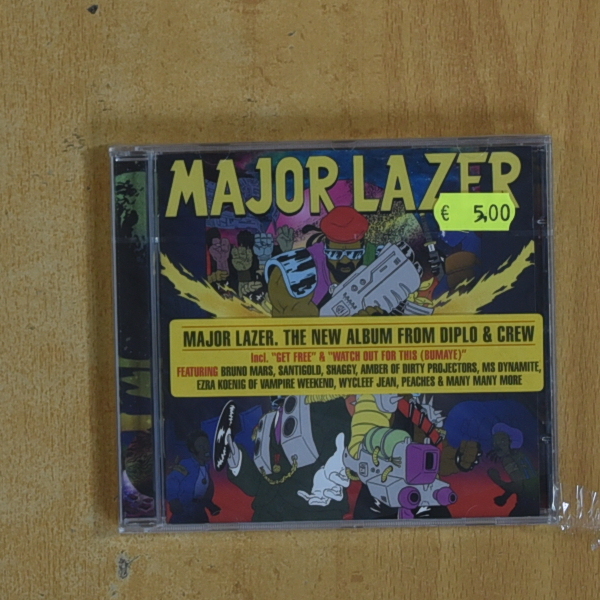 [418892] MAJOR LAZER - MAJOR LAZER - CD