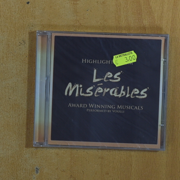 [418903] VARIOS - LES MISERABLES - CD