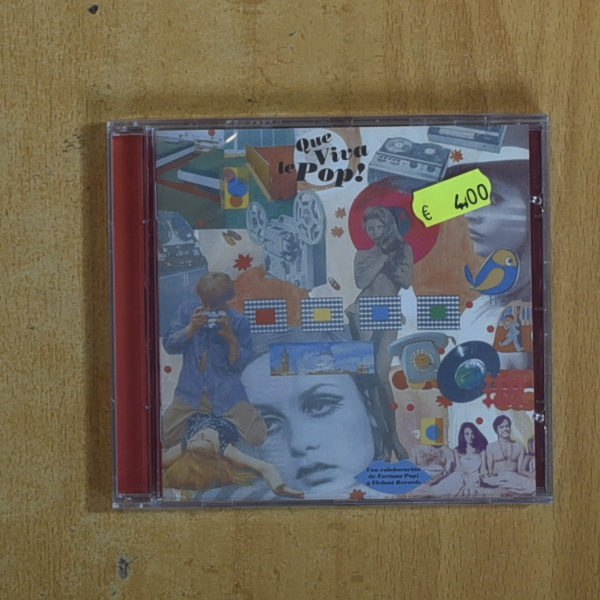 VARIOS - QUE VIVA LE POP - CD