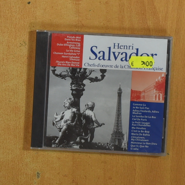 HENRI SALVADOR - CHEFS D OEUVRE DE LA CHANSON FRANCAISE - CD