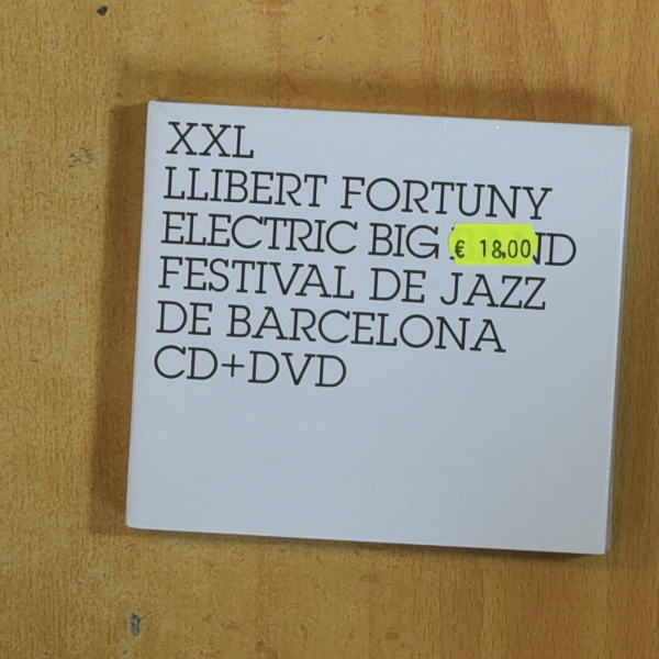 LLIBERT FORTUNY ELECTRIC BIG BAND - XXL FESTIVAL DE JAZZ DE BARCELONA - CD + DVD
