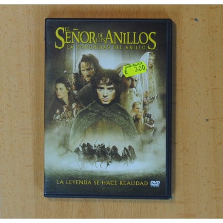 EL SEÑOR DE LOS ANILLOS LA COMUNIDAD DEL ANILLO - DVD