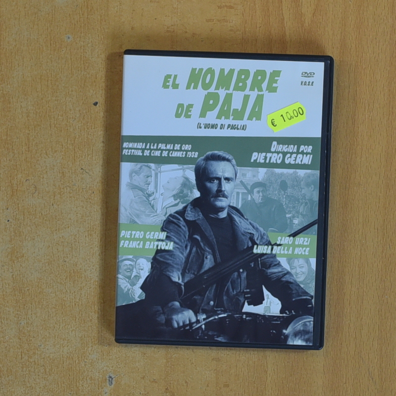 EL HOMBRE DE PAJA - DVD