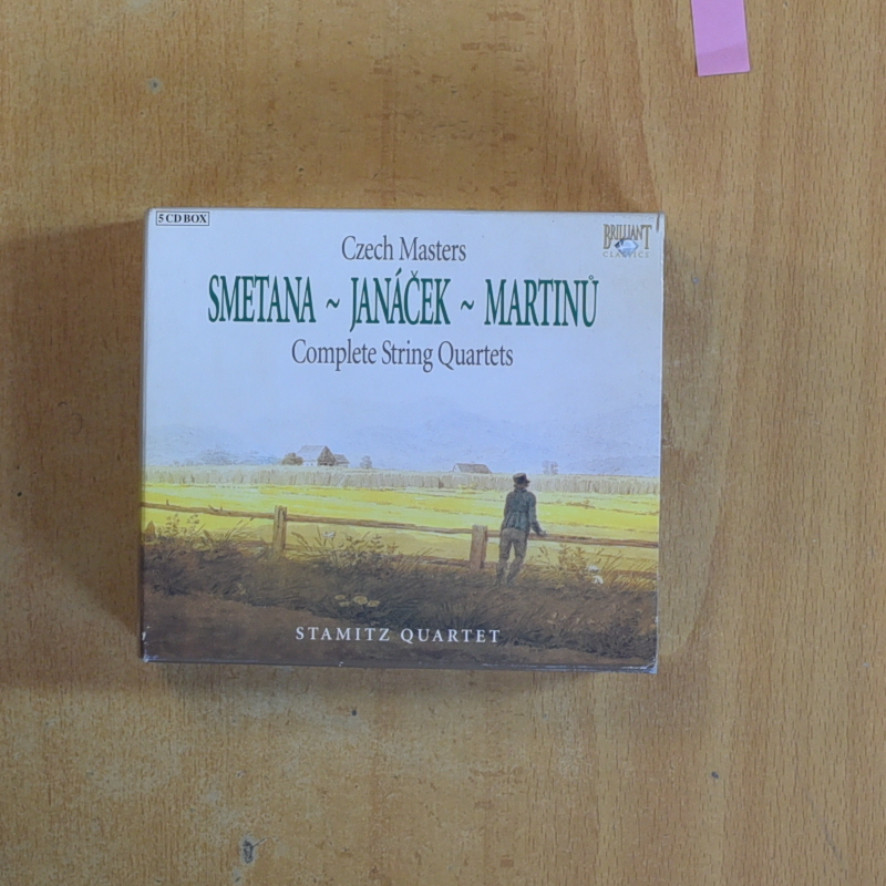 SMETANA / JANACEK / MARTINU - COMPLETE STRING QUARTETS - CD