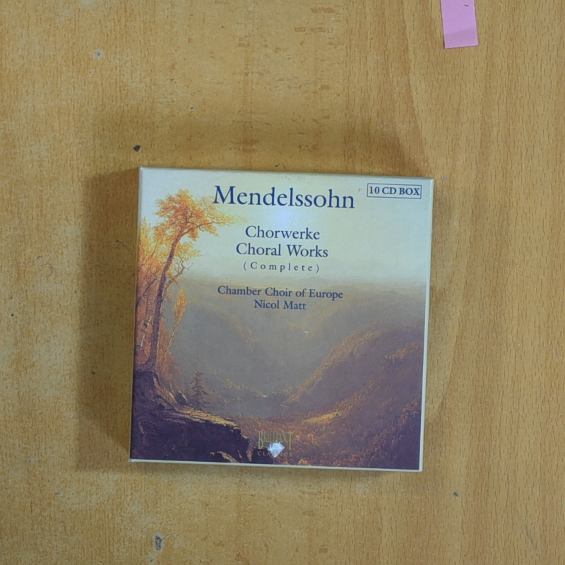 [419103] MENDELSSOHN - CHORWERKE / CHORAL WORKS - CD