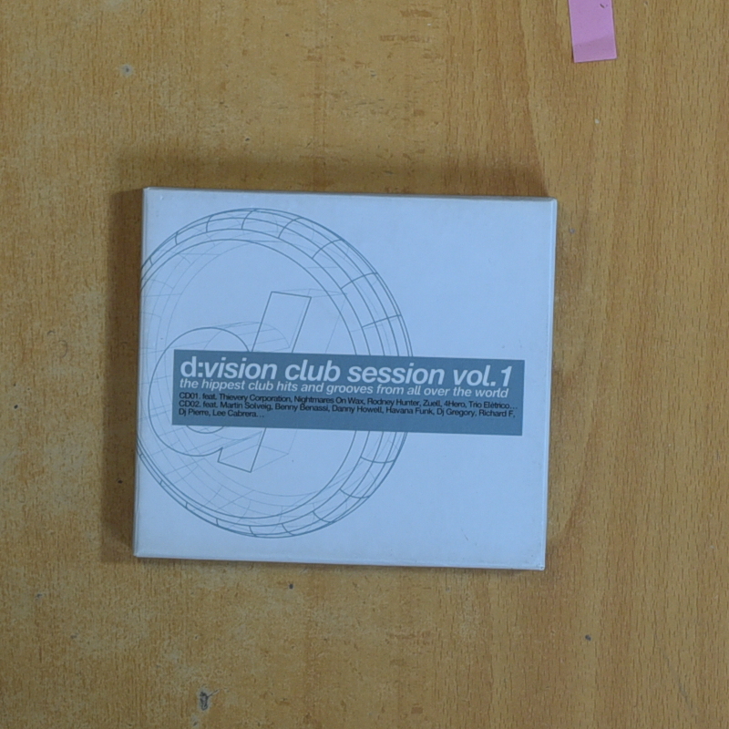 [419132] VARIOS - D  VISION CLUB SESSION VOL 1 - CD