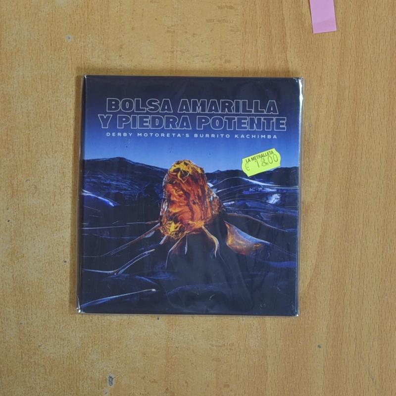 [419149] DERBY MOTORETA'S BURRITO KACHIMBA - BOLSA AMARILLA Y PIEDRA POTENTE - CD