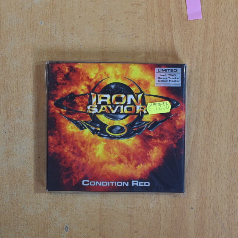 IRON SAVIOR - CONDITION RED - CD