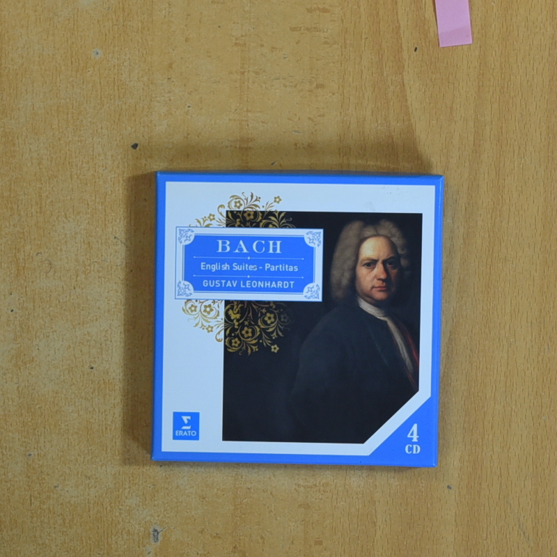 BACH - ENGLISH SUITES - CD