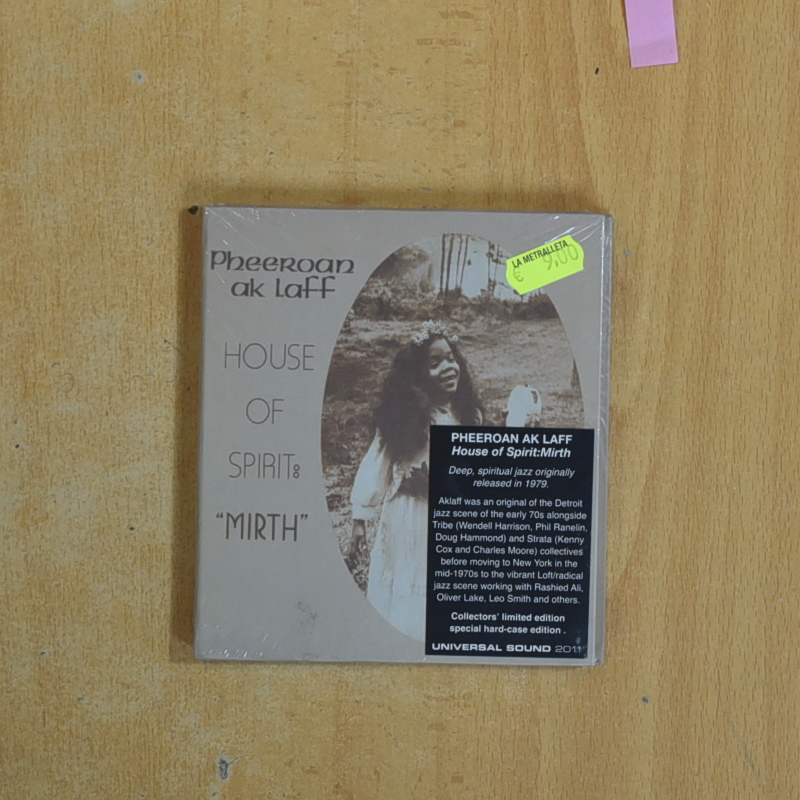 [419194] PHEEROAN AK LAFF - HOUSE OF SPIRIT MIRTH - CD