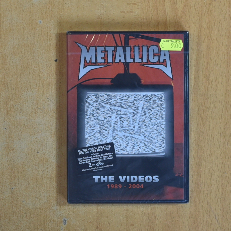 METALLICA - THE VIDEOS - DVD