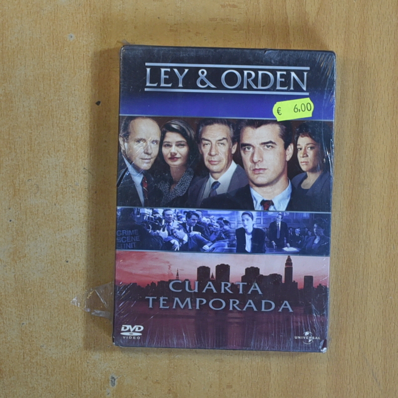 [419263] LEY Y ORDEN  - CUARTA TEMPORADA - DVD