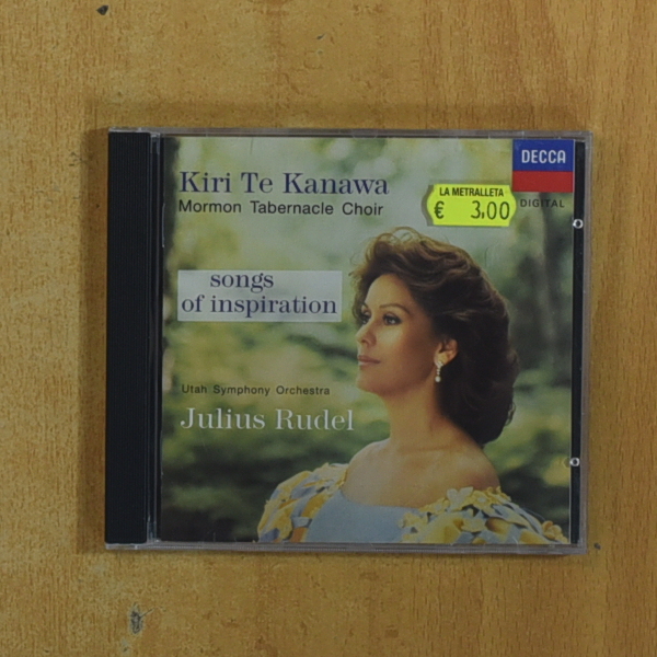 KIRI TE KANAWA - JULIUS RUDEL - CD