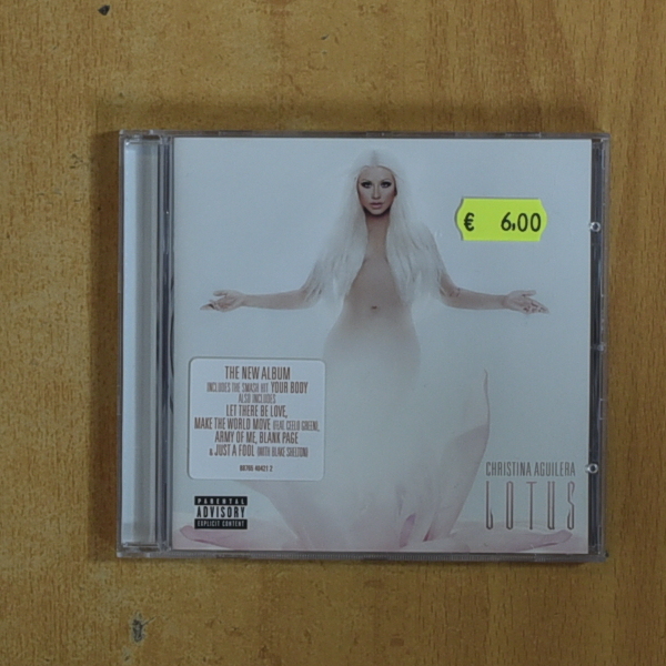 CHRISTINA AGUILERA - LOTUS - CD