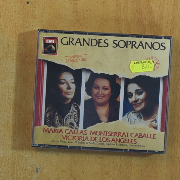 VARIOS - GRANDES SOPRANOS - CD