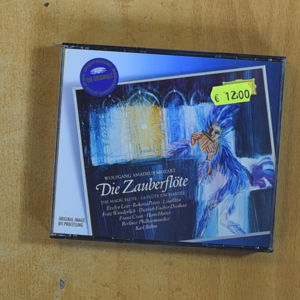 MOZART - DIE ZAUBERFLOTE - CD