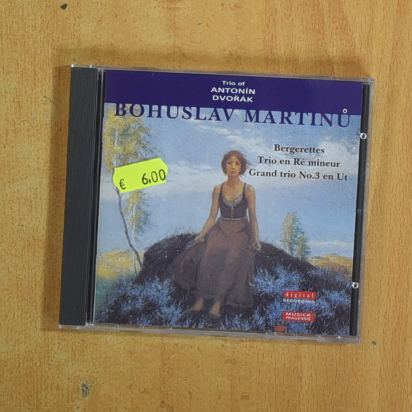 DVORAK - BOHUSLAV MARTINU - CD
