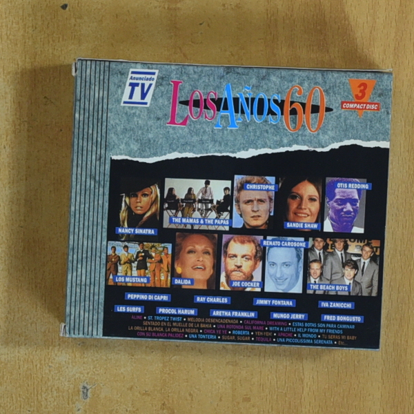 VARIOS - LOS AÑOS 60 - CD