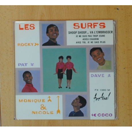 [254049] LES SURFS - SHOOPS SHOOPS + 3 - EP