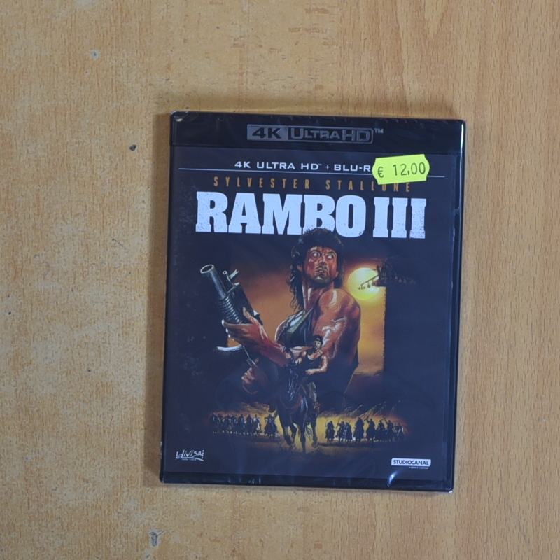 RAMBO III 4K - BLURAY
