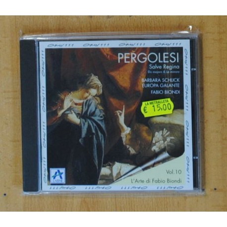 [1028250] PERGOLESI - SALVE REGINA - CD